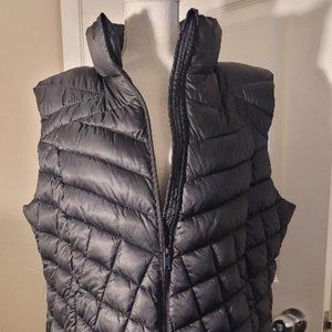 Bill Chill Plus Size 1x Puffer Vest Black
